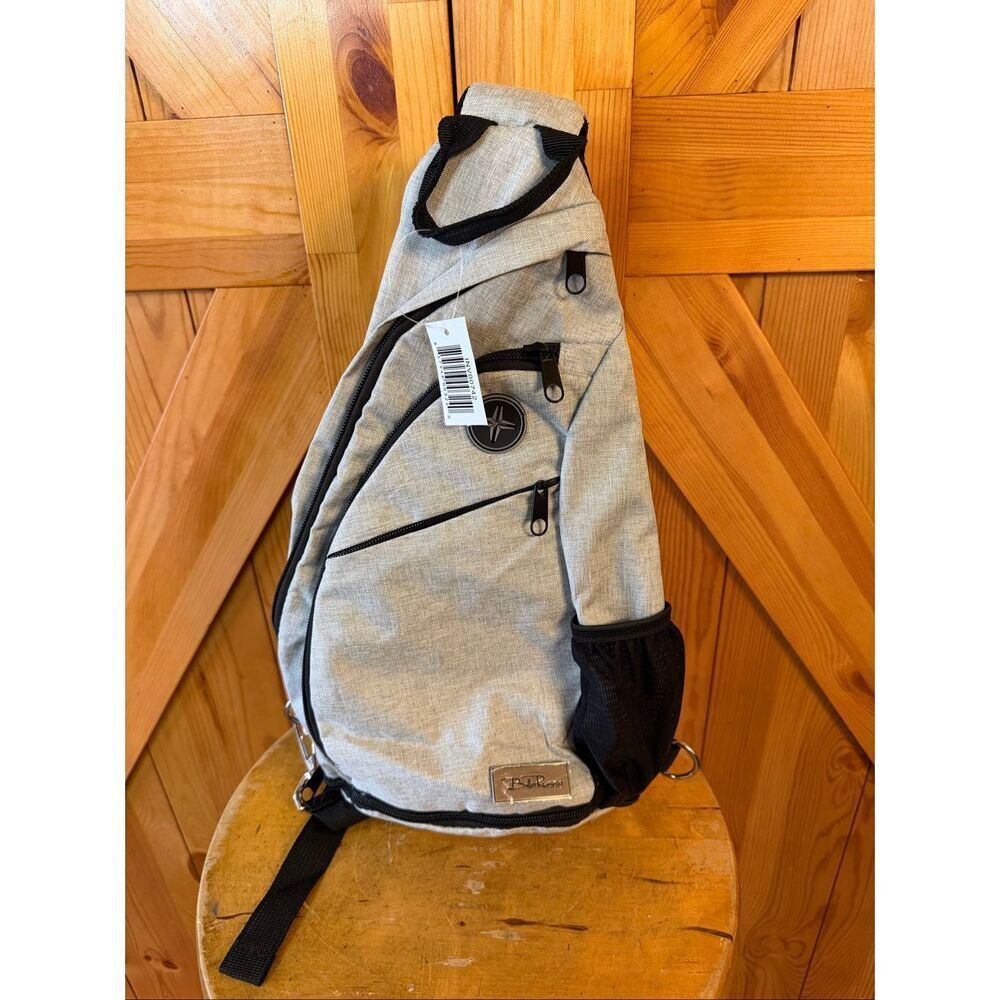 Bella Russo Crossbody Sling Bag Over Shoulder Bottle Holder Padded Strap (7022)